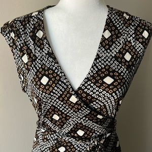 Tory Burch Silk Wrap Dress - Size Small EUC